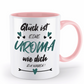 Tasse mit Spruch - "Glück ist eine Uroma wie dich zu haben!" - Geschenktasse, Geschenkidee, Fototasse