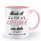 Tasse mit Spruch - "Glück ist eine Uroma wie dich zu haben!" - Geschenktasse, Geschenkidee, Fototasse