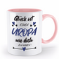 Tasse mit Spruch - "Glück ist einen Uropa wie dich zu haben!" - Geschenktasse, Geschenkidee, Fototasse
