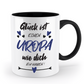 Tasse mit Spruch - "Glück ist einen Uropa wie dich zu haben!" - Geschenktasse, Geschenkidee, Fototasse