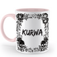Tasse - KURWA - Skull Statement