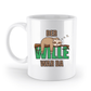 Faultier - Der Wille war da!  - Standard Tasse - Schollys