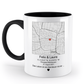 Valentinstag Tasse mit personalisierter Karte| Schollys
