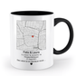 Valentinstag Tasse mit personalisierter Karte| Schollys
