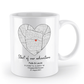 Valentinstag Tasse mit personalisierter Karte| Schollys