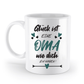 Tasse mit Spruch - "Glück ist eine Oma wie dich zu haben!" - Geschenktasse, Geschenkidee, Fototasse - Schollys