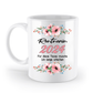 Tasse Rentnerin - personalisiert mit Jahr oder Name - blumig - Schollys