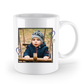 Tasse mit Spruch - "Glück ist einen Onkel wie dich zu haben!" - Geschenktasse, Geschenkidee, Fototasse - Schollys
