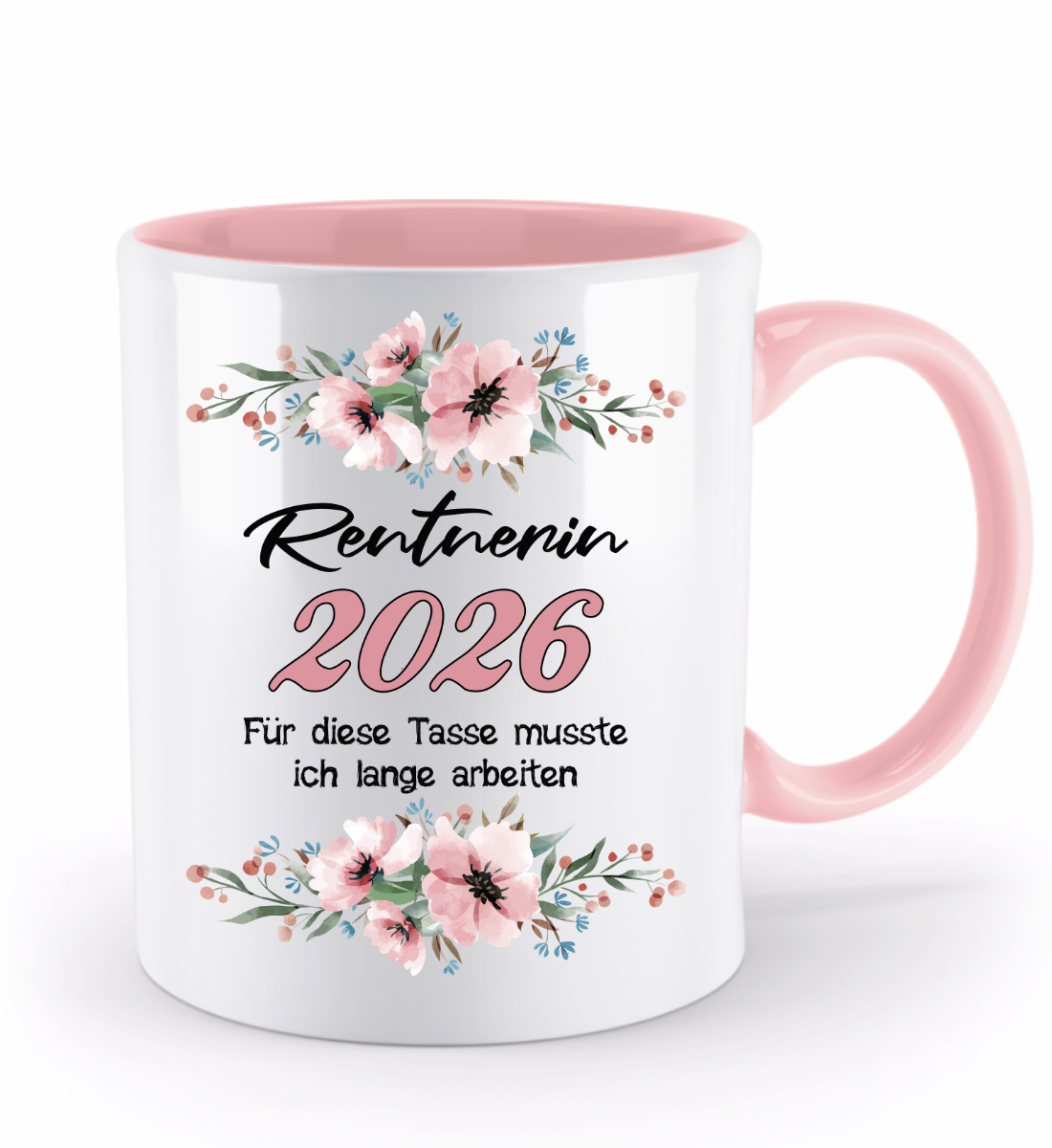 Tasse Rentnerin - personalisiert mit Jahr oder Name | Schollys - Schollys