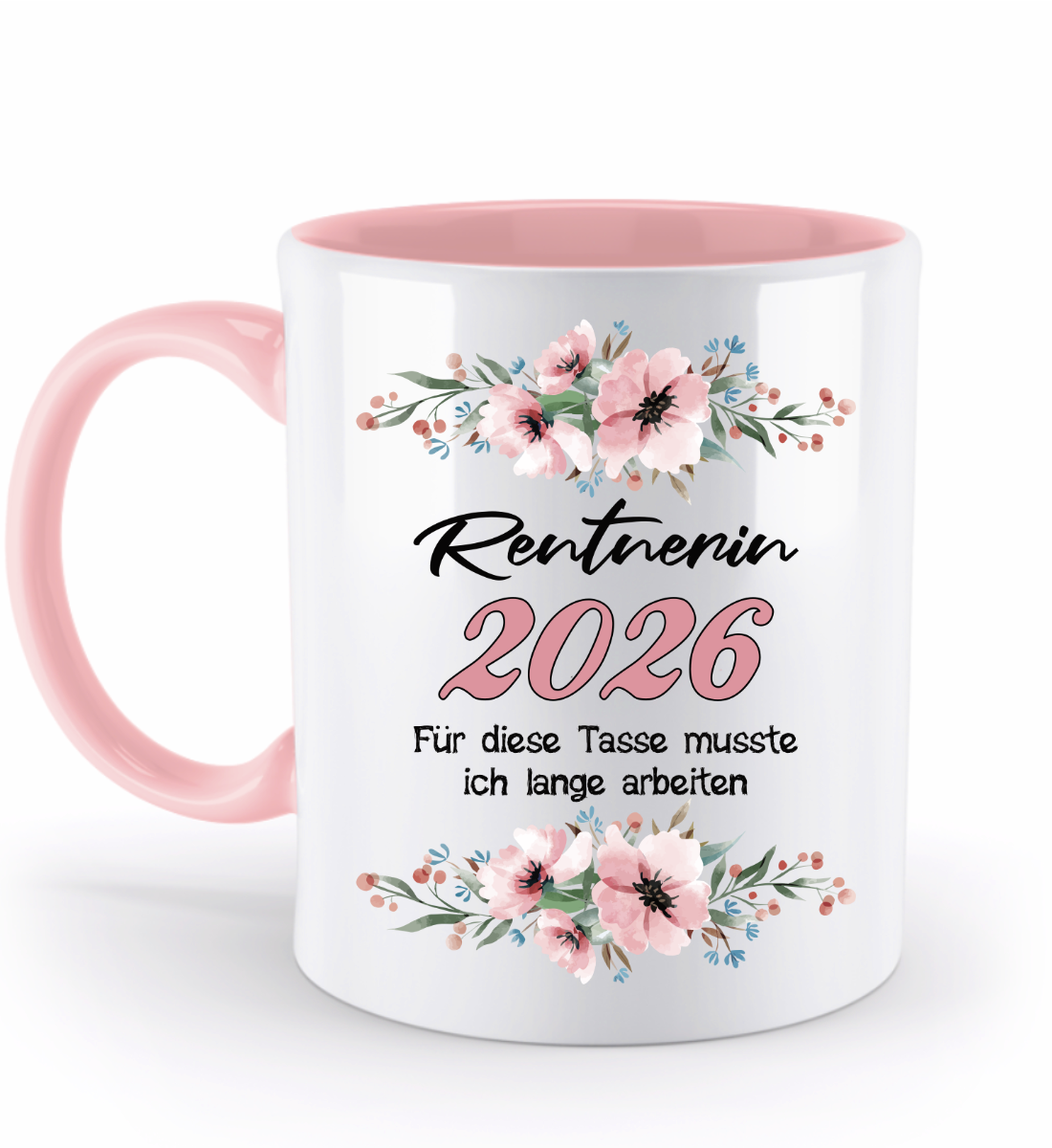 Tasse Rentnerin - personalisiert mit Jahr oder Name | Schollys - Schollys