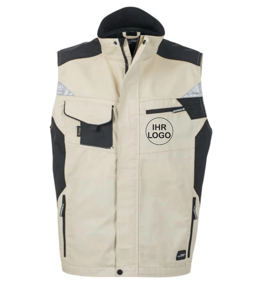Workwear Vest mit Firmenlogo Brust & Rückendruck | Schollys - Schollys