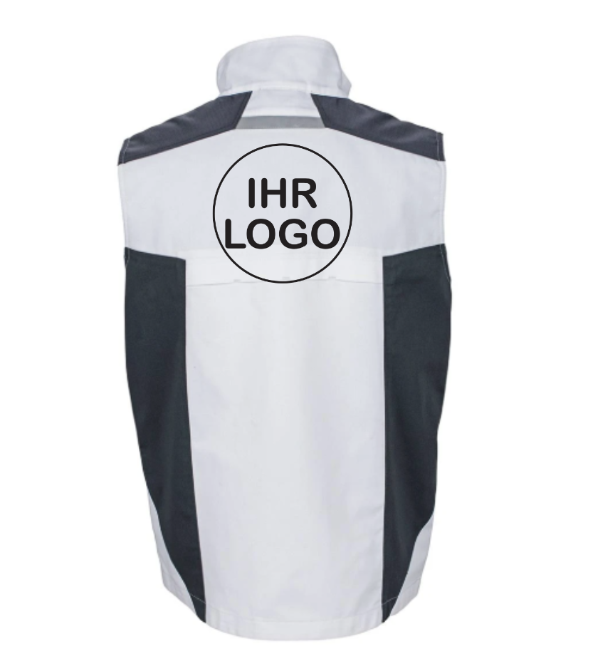 Workwear Vest mit Firmenlogo Brust & Rückendruck | Schollys