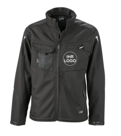 Workwear Softshell Jacke mit Firmenlogo Brust & Rückendruck | Schollys - Schollys