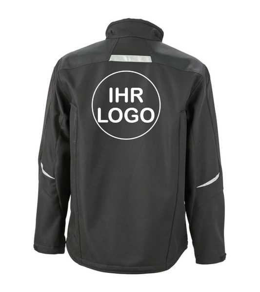 Workwear Softshell Jacke mit Firmenlogo Brust & Rückendruck | Schollys - Schollys