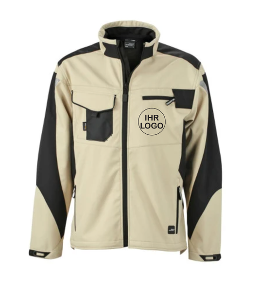 Workwear Jacke mit Firmenlogo Brust & Rückendruck | Schollys - Schollys