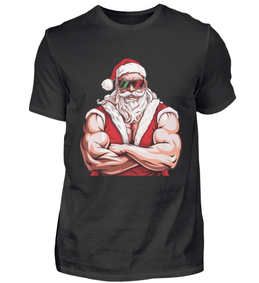 Bodybuilder Santa - Herren Shirt - Schollys