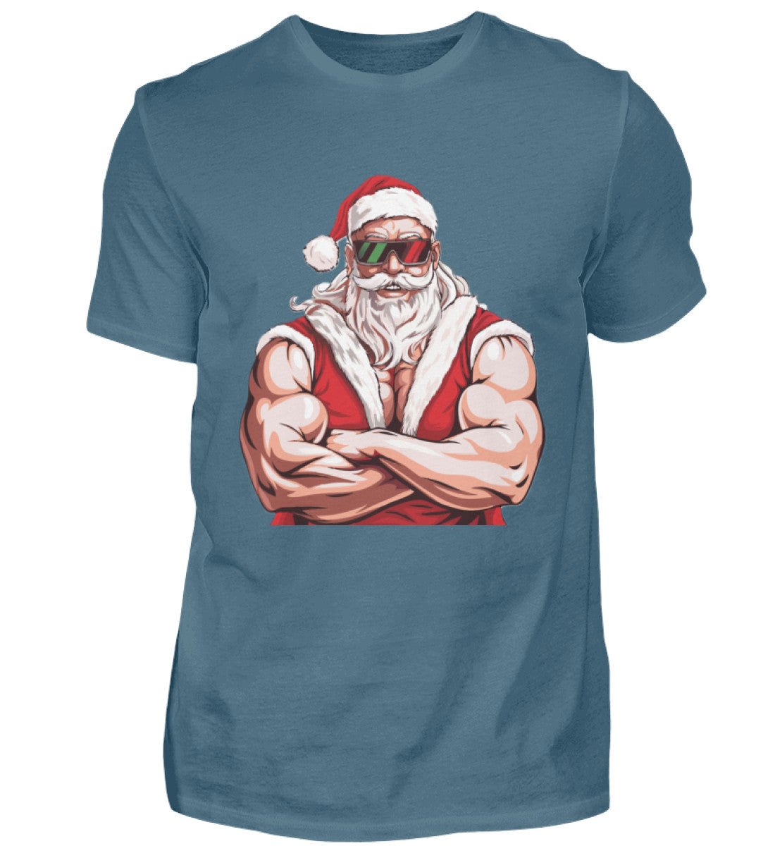 Bodybuilder Santa - Herren Shirt - Schollys