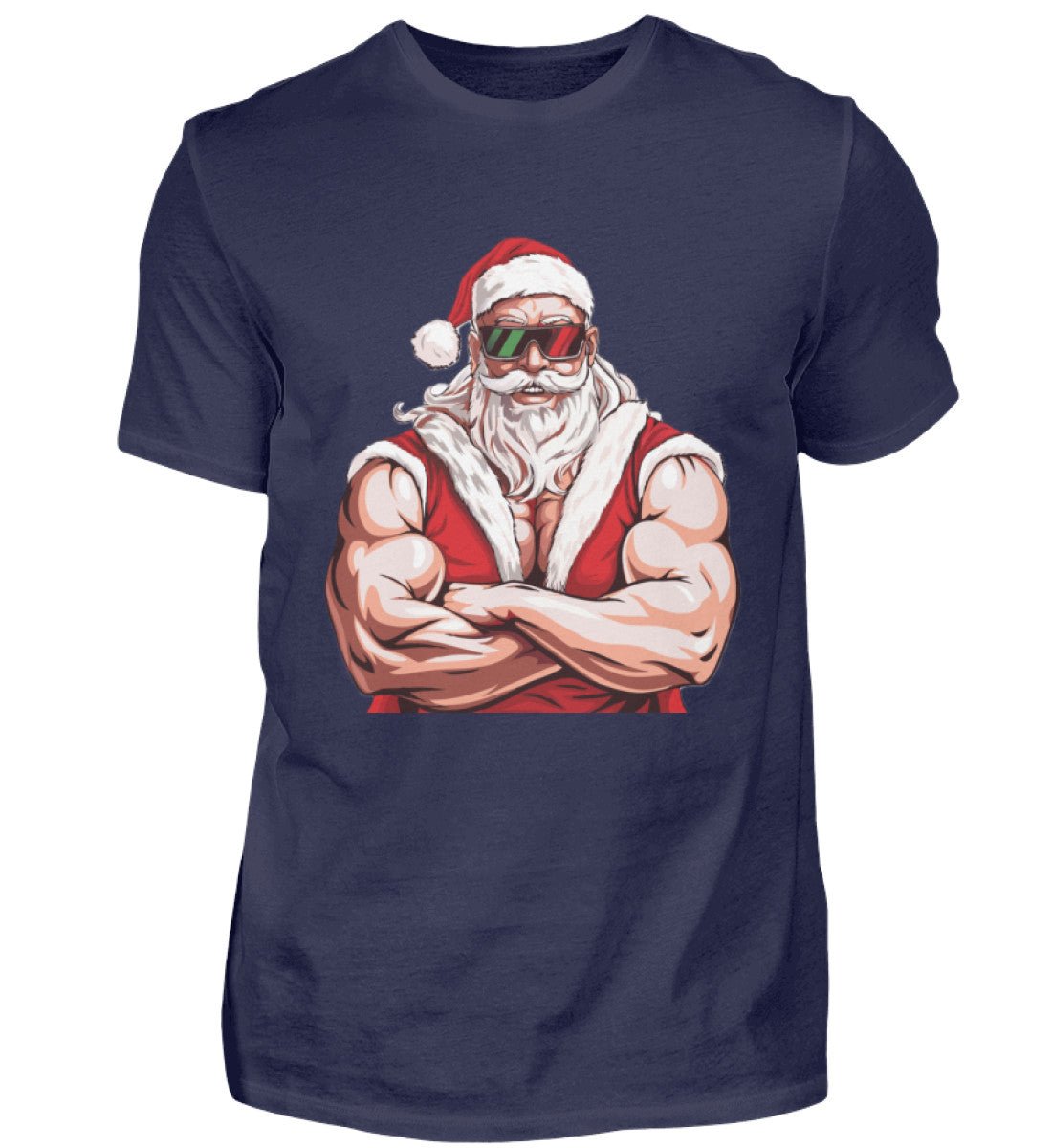 Bodybuilder Santa - Herren Shirt - Schollys