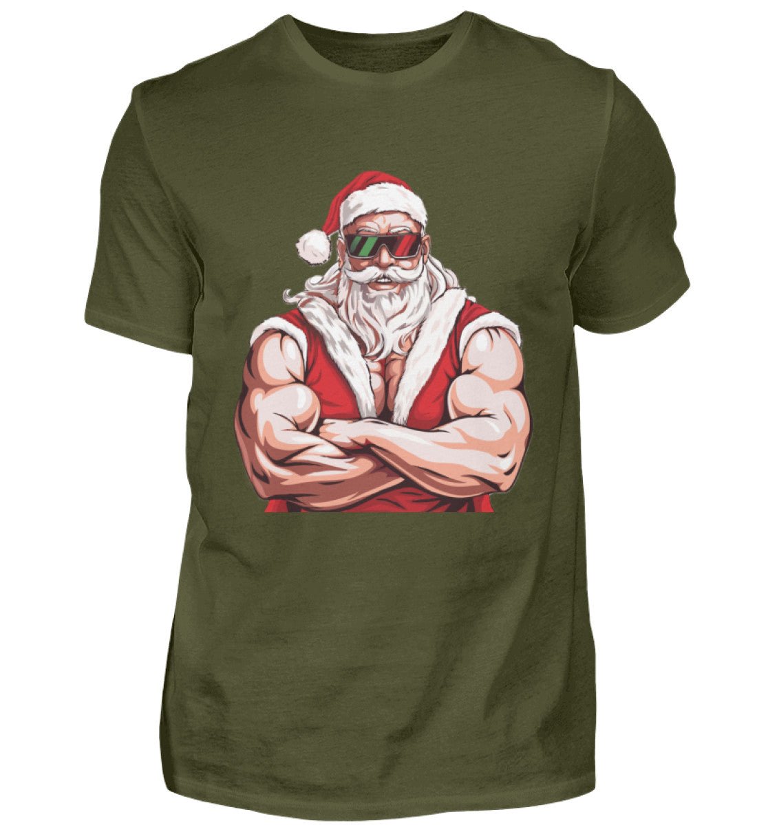 Bodybuilder Santa - Herren Shirt - Schollys