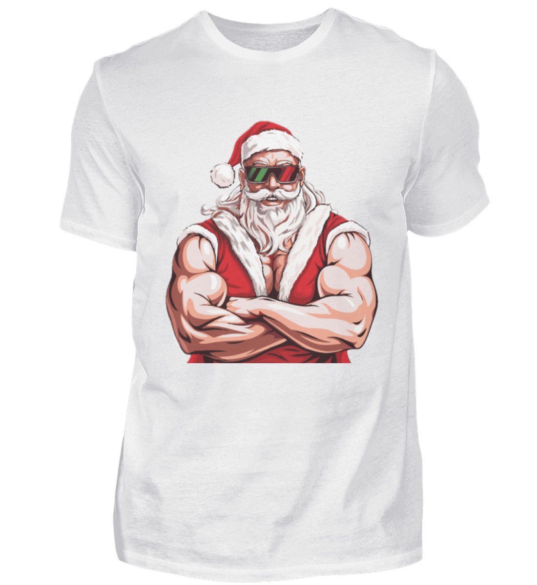 Bodybuilder Santa - Herren Shirt - Schollys