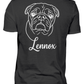 Hundepapa T-Shirt mit Haustier – Personalisiert - Herren Shirt - Schollys