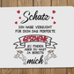 Mousepad "Schatz ich habe versucht..." | Schollys - Schollys
