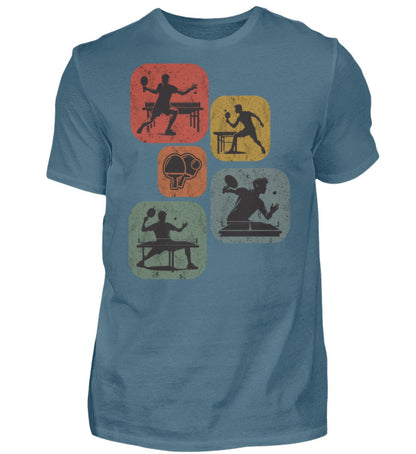 Tischtennis T-Shirt Herren - Retro Look | Schollys - Schollys