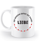 Valentinstag Tasse - "Die geheime Zutat ist immer Liebe“ | Schollys - Schollys