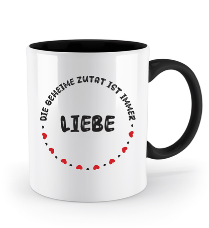 Valentinstag Tasse - "Die geheime Zutat ist immer Liebe“ | Schollys - Schollys