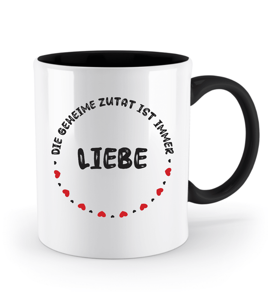 Valentinstag Tasse - "Die geheime Zutat ist immer Liebe“ | Schollys - Schollys