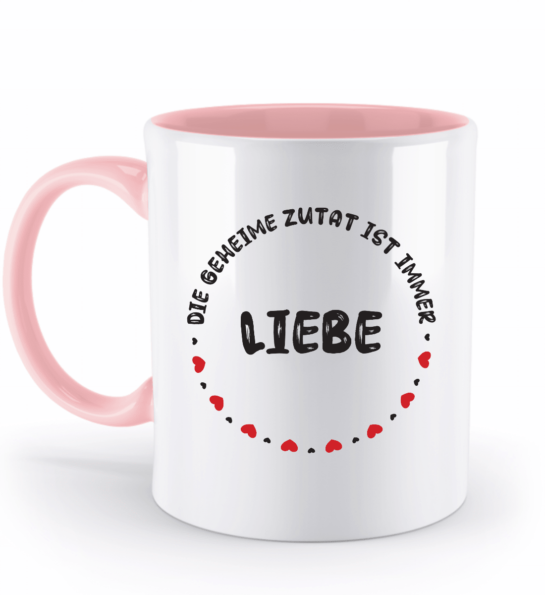 Valentinstag Tasse - "Die geheime Zutat ist immer Liebe“ | Schollys - Schollys