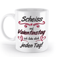 Valentinstag Tasse - "Scheiss auf Valentinstag" | Schollys - Schollys