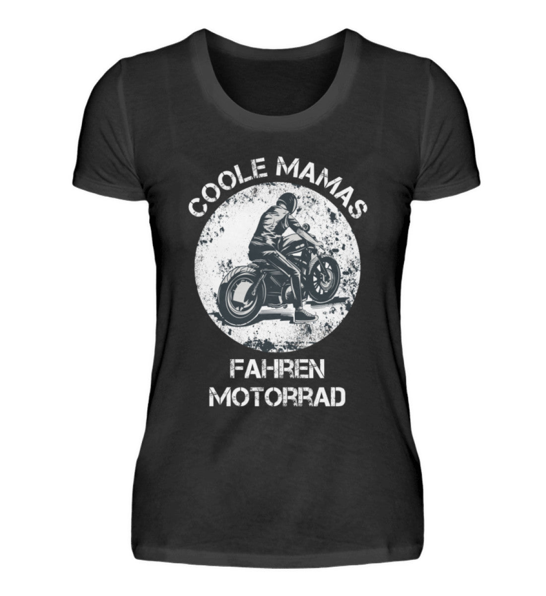 Mama Mutter Motorrad Biker  Herren Basic T-Shirt - schollys.shop - Schollys